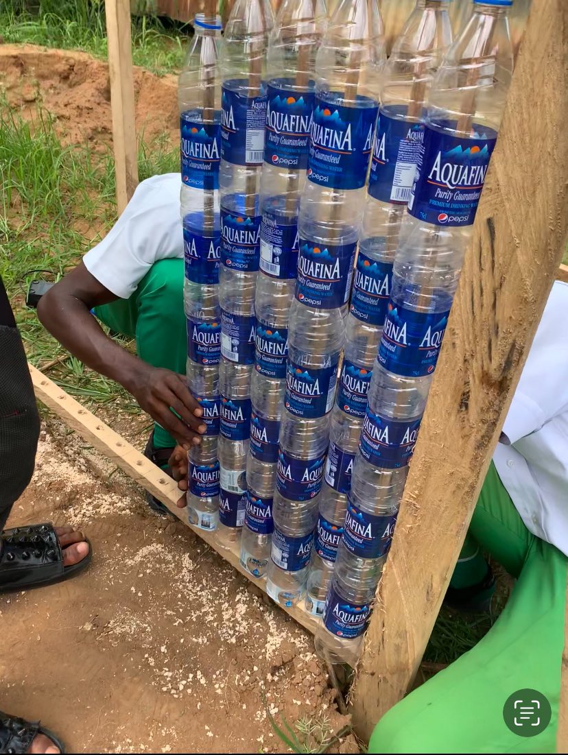 Audreys_Crafts's tweet photo. This project began in mid-October 2024 with an extensive plastic collection process.
A total of 5,000 plastic bottles were sourced, cleaned, and prepared for this construction.
#shadef #audreyscraft
#sustainability #wastemanagment https://t.co/80Nw2zzEzD