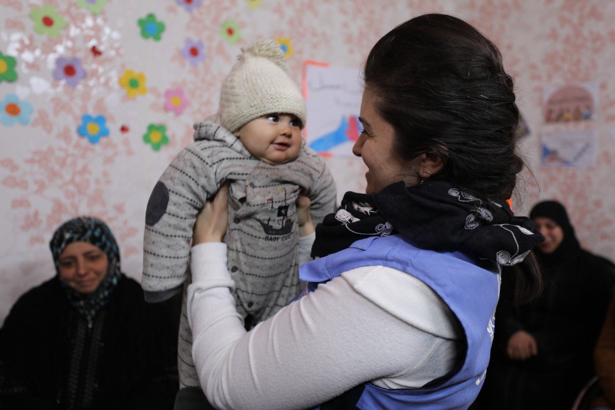 Tom Fletcher (@unreliefchief) on Twitter photo Heba.
She runs <a href="/UNOCHA/">UN Humanitarian</a>’s office in Aleppo. At a time of extreme fear and uncertainty, she led our work with compassion, determination and courage.
Her secret? Firm belief in the humanitarian mission. Heba.
She runs <a href="/UNOCHA/">UN Humanitarian</a>’s office in Aleppo. At a time of extreme fear and uncertainty, she led our work with compassion, determination and courage.
Her secret? Firm belief in the humanitarian mission.