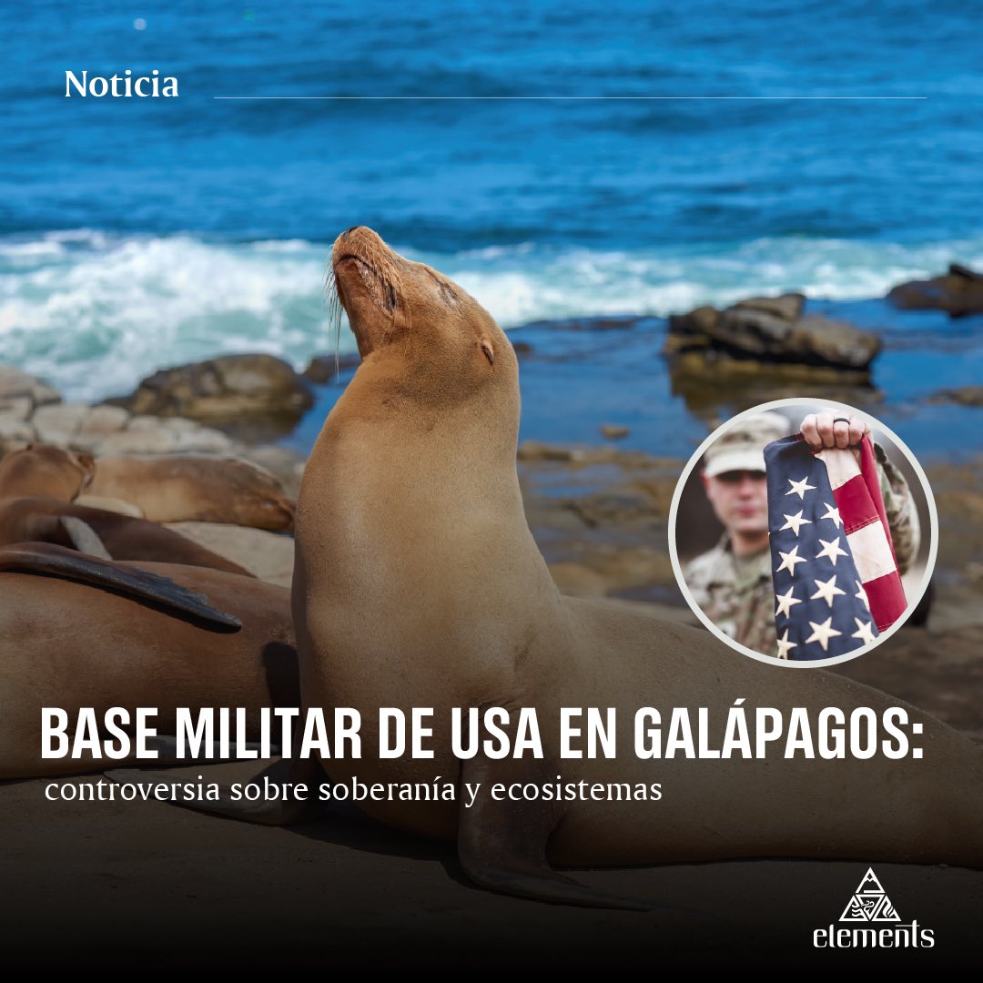 🐢La instalación de una basemilitar estadounidense en las Islas Galápagos, ha generado críticas en Ecuador por su impacto en la soberanía nacional y el ecosistema único del archipiélago. 

📲Lee la nota completa aquí: bit.ly/3ZC9cys

#galapagos #pais #militar #base #eeuu