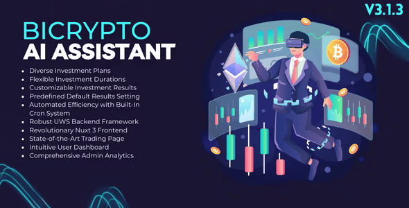 BiCrypto115's tweet photo. 🚀 Maximize Your Crypto Gains with AI! 🤖💹 Experience smarter investments and flexible plans with the AI Trading Addon for BiCrypto. 💼 Start today! 
Visit: https://t.co/Rk9tQdsYCa

#AITrading #CryptoInvestment #BiCrypto #Oreshnik $VRA #AbhiRa https://t.co/8ptkL9NM6Q