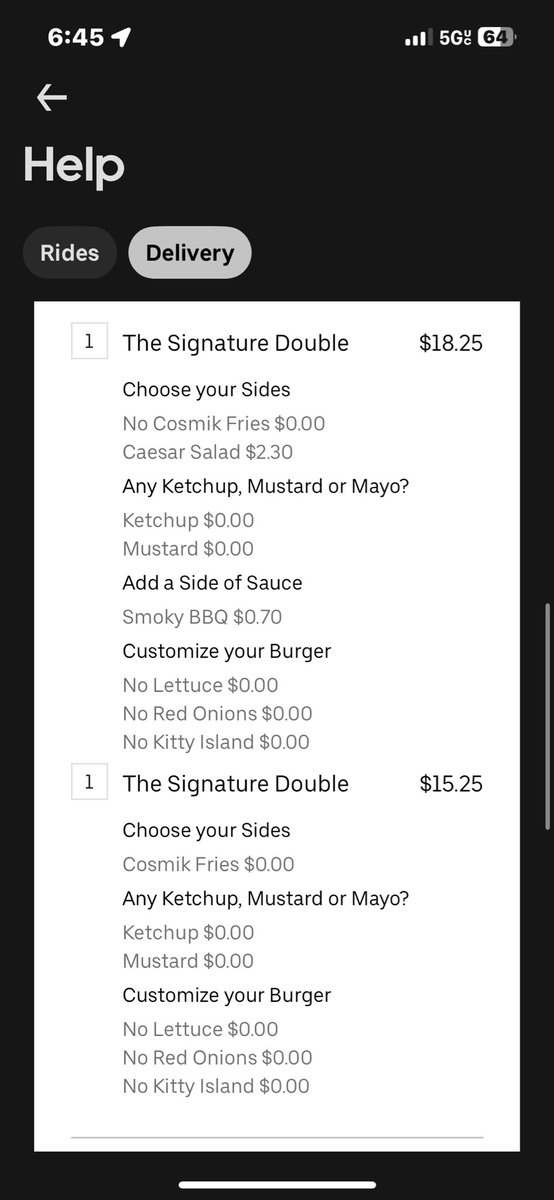 wingit813's tweet photo. @UberEats @Uber how on earth is giving someone the completely wrong order, matching the receipt? You’re literally denying reality. That called you either didn’t look at the information or you’re lying. #UberEats #uber #LIARS https://t.co/HVAviTA7HD