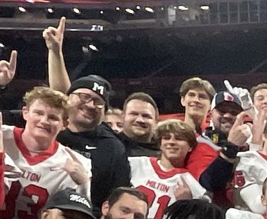 minton_tommy's tweet photo. ⁦@CoachCadeUL⁩ is coaching in his 4th Division 1 Bowl game this year! ⁦@coach_minton⁩ has won back to back state championships in Georgia! I would say the family business is doing well! https://t.co/zA9ojm1BVT