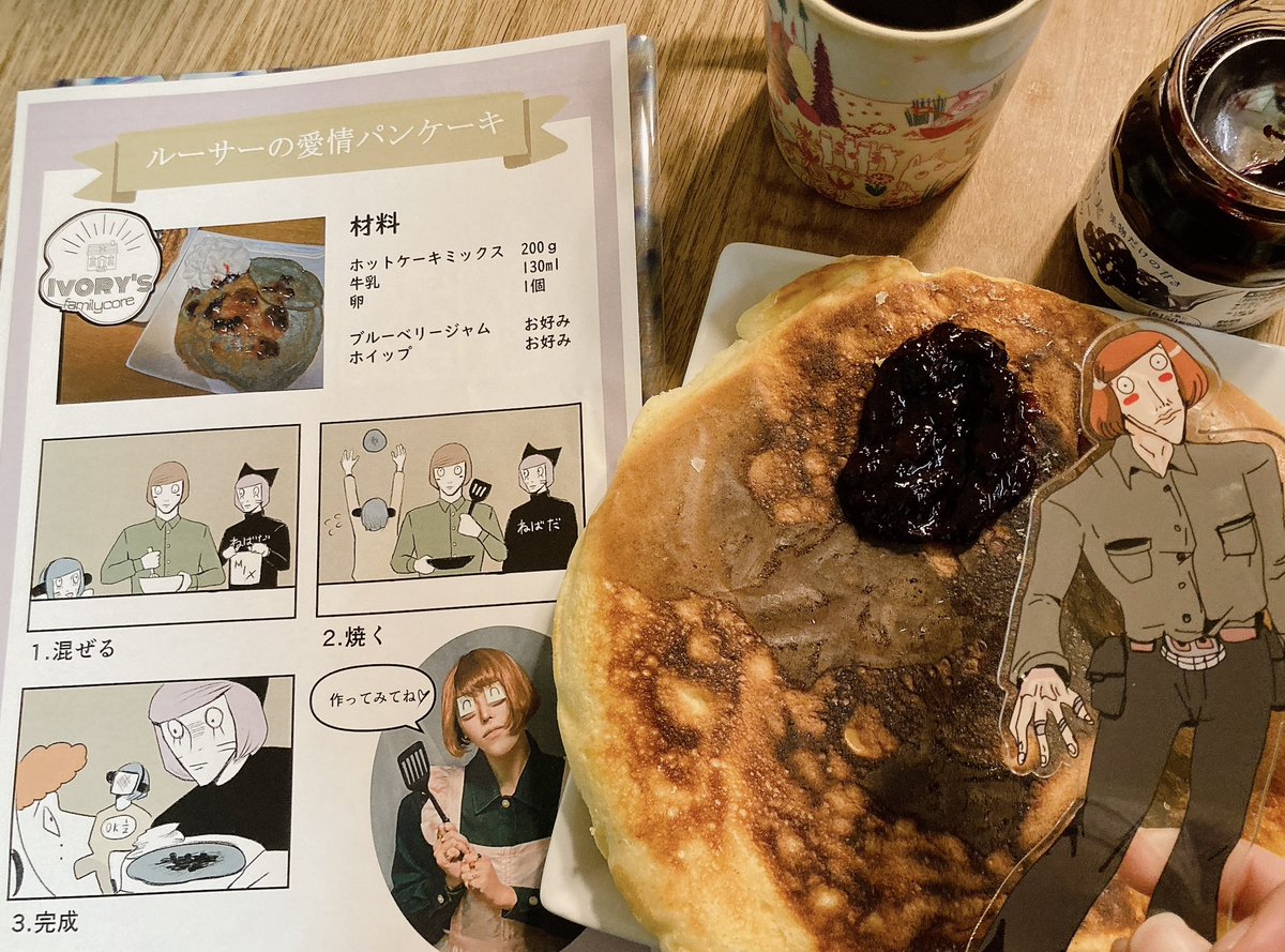 ahen_chan_'s tweet photo. ルサ、ブルーベリーのパンケーキだよ
パンケーキ、ルーs…なんかデカくね？ https://t.co/pewUsfVtrl