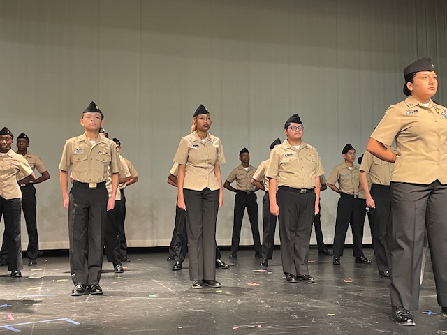 JFKAcademies's tweet image. Congrats to our NJROTC cadets on their area inspection today! Looking sharp!