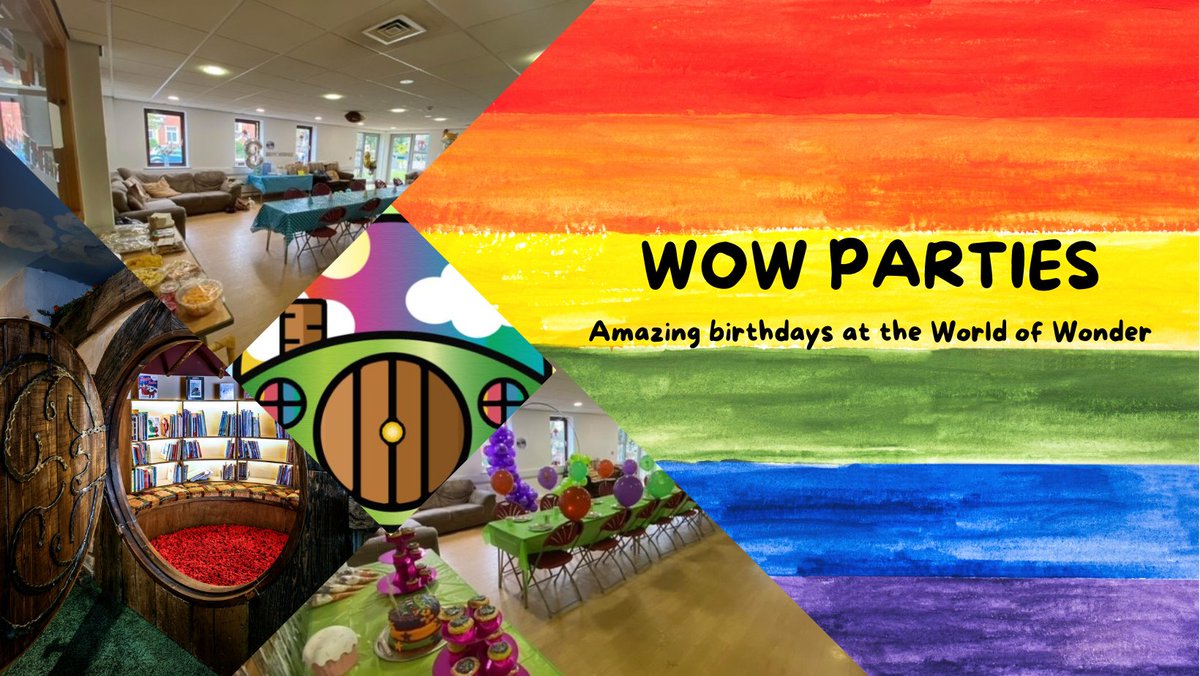 Planning birthday parties for 2025?

Come and create some amazing memories with us!
With exclusive use of our World of Wonder, we are the perfect size for inviting the whole class.

Follow the link for lots of information and to book your party 😍

eventbrite.co.uk/e/wow-parties-…