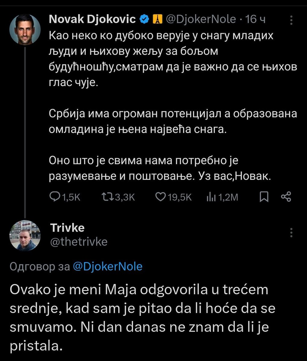 Jednoj Maji za sećanje dugo.