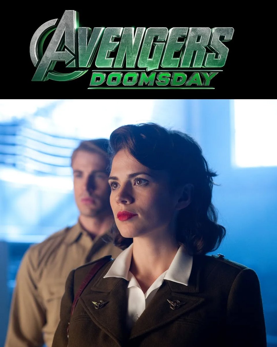 616Tierra's tweet photo. Hayley Atwell regresará como Peggy Carter en Avengers: Doomsday

Según reporta Deadline, Hayley Atwell volverá a interpretar a Peggy Carter en Avengers: Doomsday. Inicialmente, existieron planes para que Chris Evans regresara como Captain America en una película independiente https://t.co/nauq8QZY14