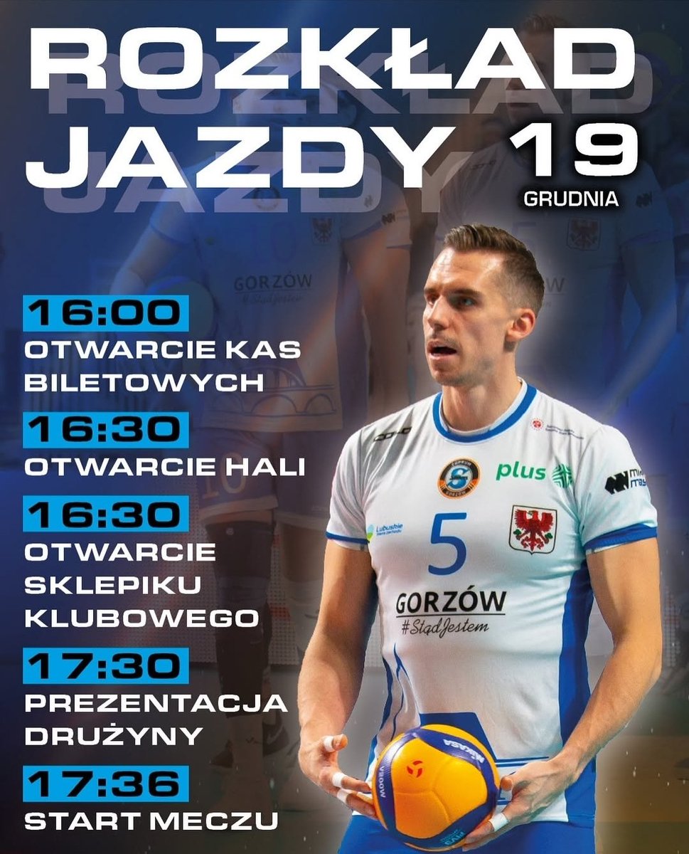 gorzowskistilon's tweet image. ℹ️ ROZKŁAD JAZDY NA DZISIEJSZY MECZ ❗️

Tak oto prezentuje się plan na spotkanie z @_SkraBelchatow_  🔥

Nie może cię zabraknąć! Pełna mobilizacja, wszyscy na niebiesko-biało 🔵⚪️

#stilonwsercach #GORBEŁ