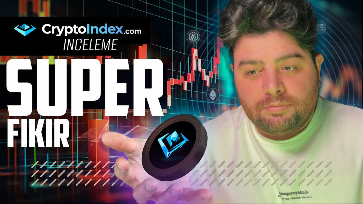 vemutlu's tweet image. Sırada dışı bir proje buldum: #CryptoIndex

Index&apos;ler yaratarak gelir elde edebildiğiniz bu projenin rakibi yok. Üstelik uçsuz bucaksız index&apos;ler yaratmak mümkün. 

Hadi 5dk ayırın ve bu videoyu izleyin.
youtu.be/hT6nX1cRer8