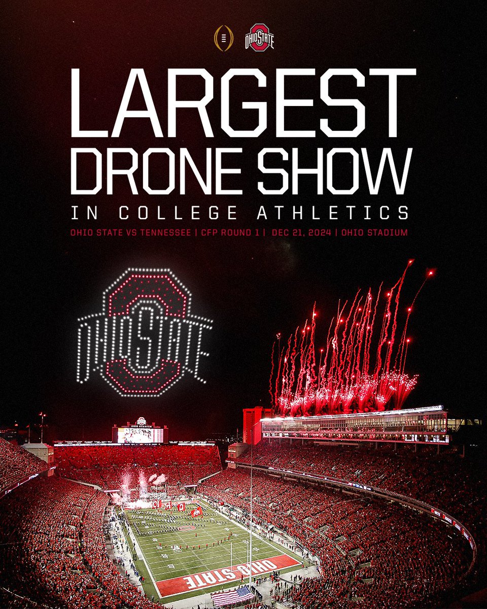 OhioStAthletics's tweet image. 5️⃣0️⃣0️⃣ to be exact.
@OhioStateFB | #CFBPlayoff