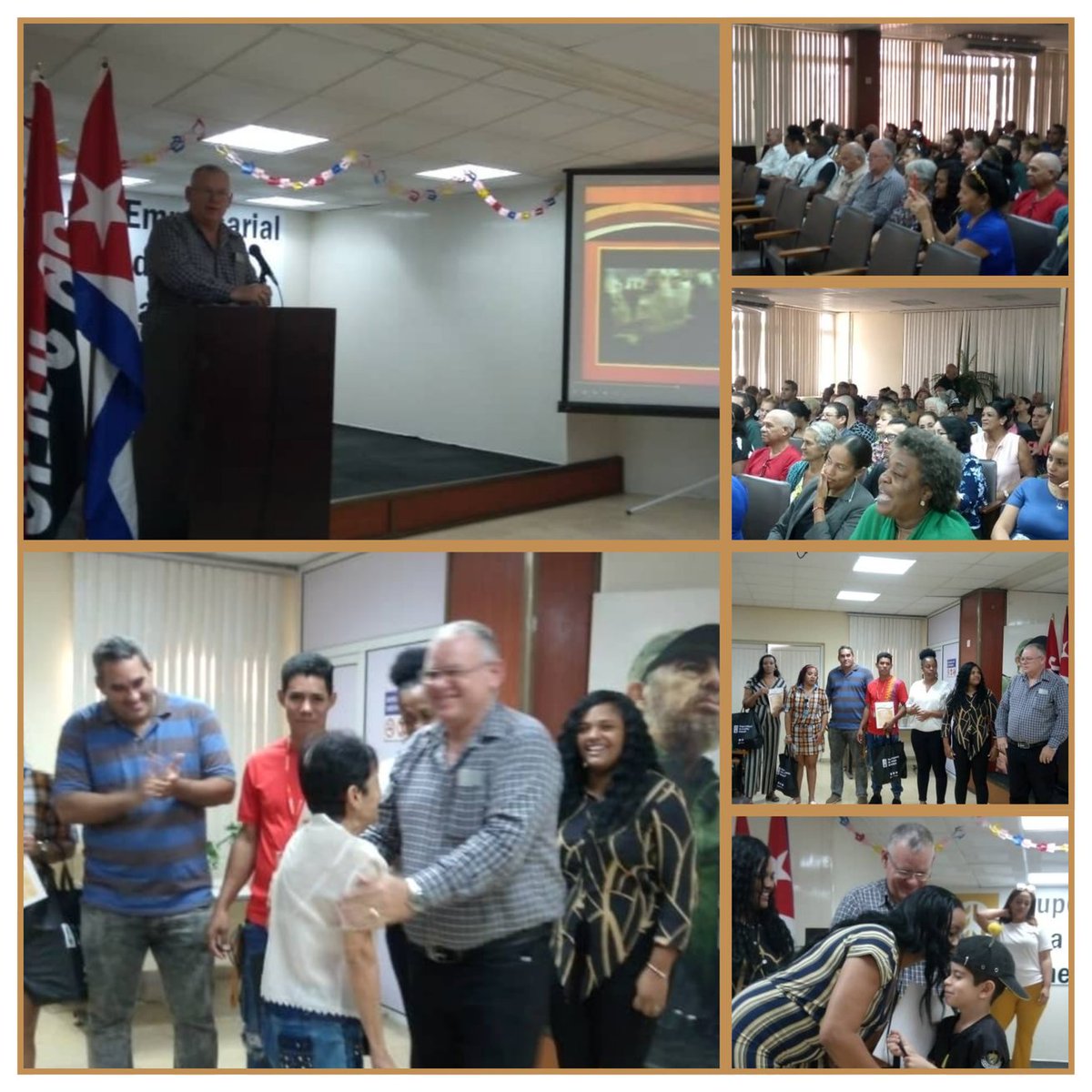 Momentos especiales vivimos hoy los trabajadores del <a href="/geiacuba/">Grupo Empresarial de la Industria Alimentaria</a> en el acto por despedida del año 2024, donde se reconoce el esfuerzo de todo el colectivo al enfrentar un año lleno de retos, donde se impuso la creatividad y el compromiso, que hoy sostenemos
#AlimentariaPorCuba