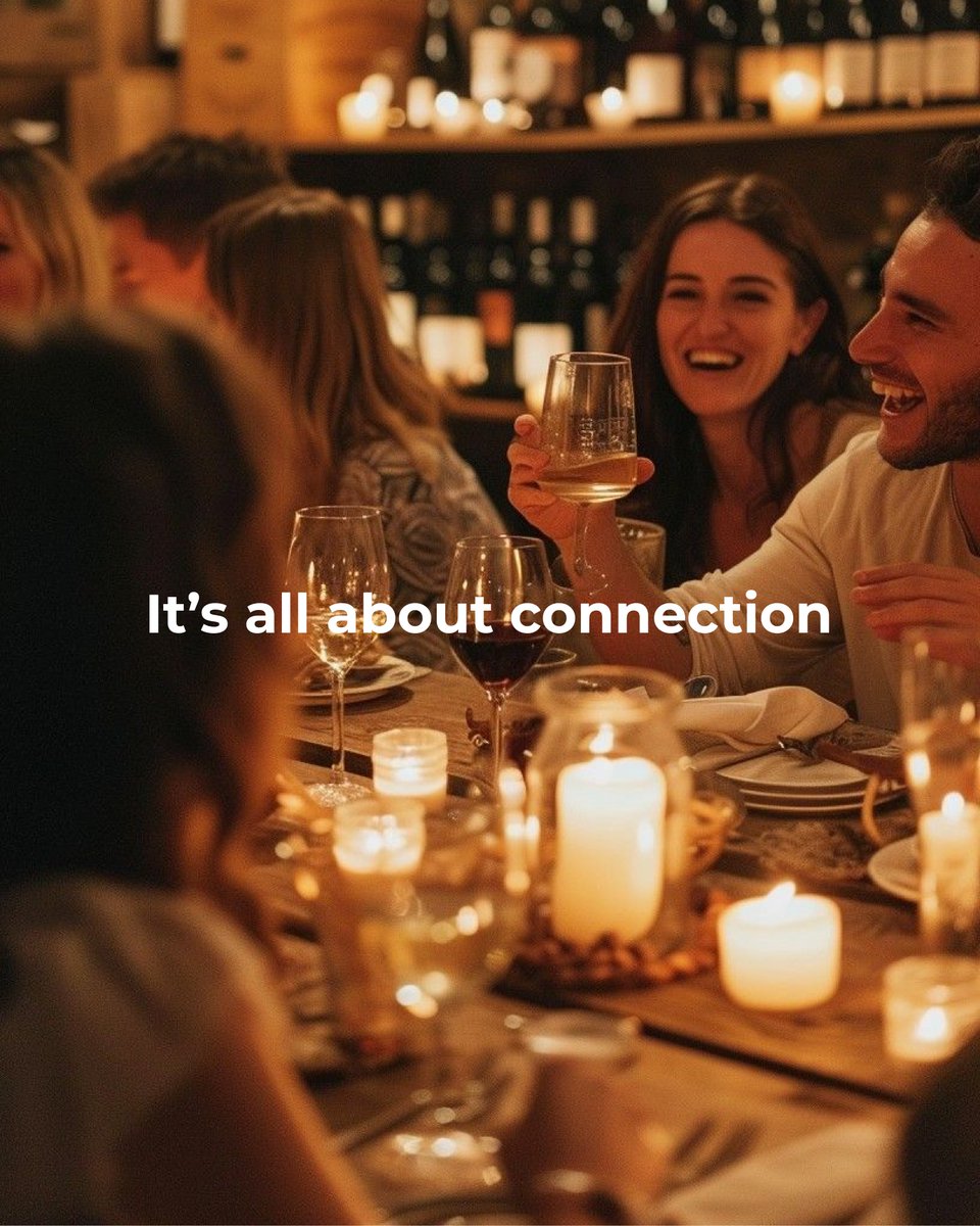 Las mejores conexiones suceden cuando las personas se encuentran.