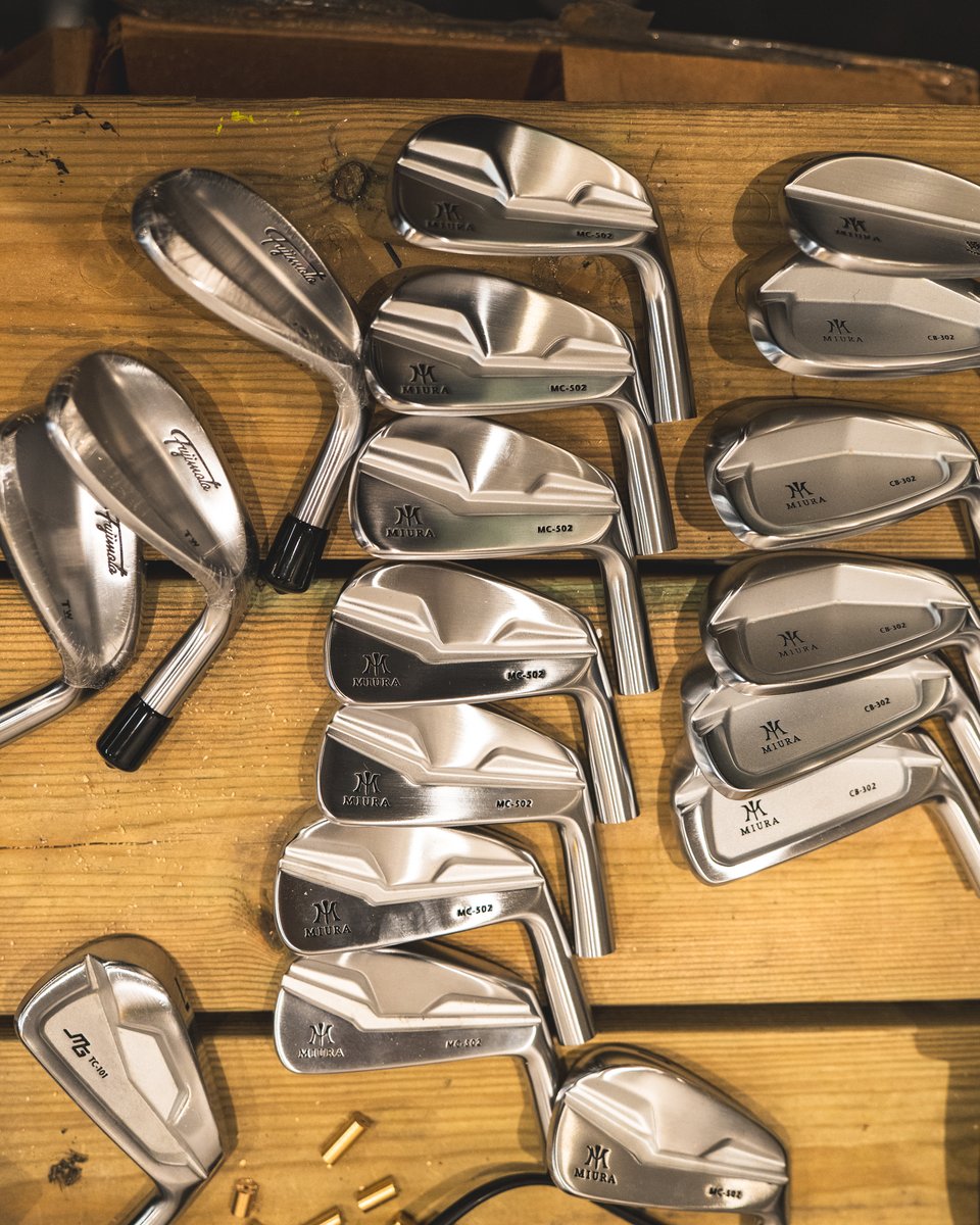 Handmade Japanese forgings, available at Urban Golf.