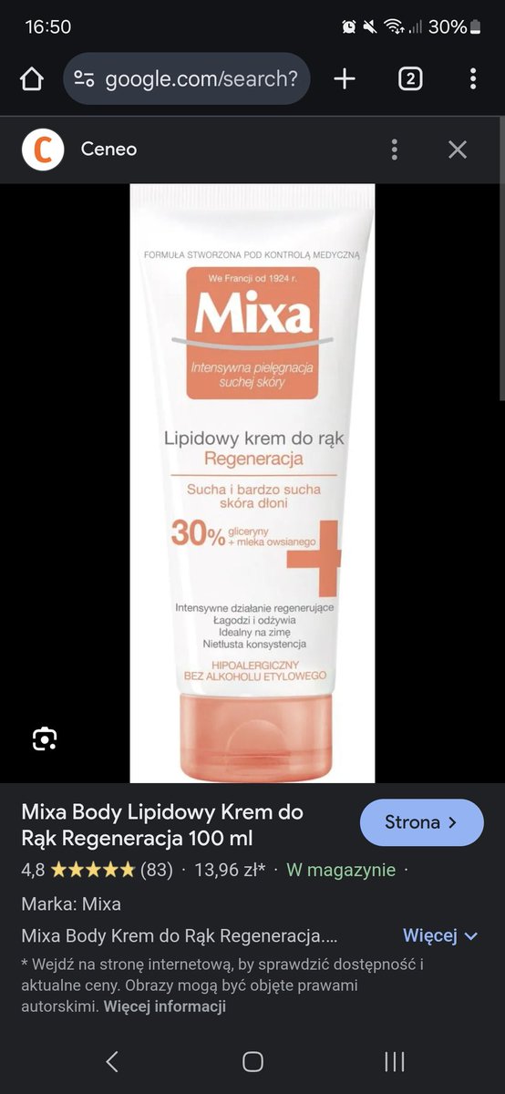 _lullabyforu's tweet photo. @xplainparadise Mixa lipidowy, jedyny ktory coś zrobił z moim tragicznym stanem rąk, później już tylko maści od dermatologa u mnie działały https://t.co/OHgMSWFFBl