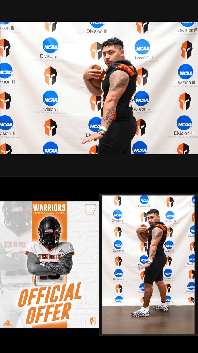 ReneMartinezII4's tweet photo. #AGTG after an amazing talk and visit with @RussHeidiSLC I am blessed to receive an official offer to @hendrixcollege !!!✝️🙏🏾 https://t.co/keaE06UwWM