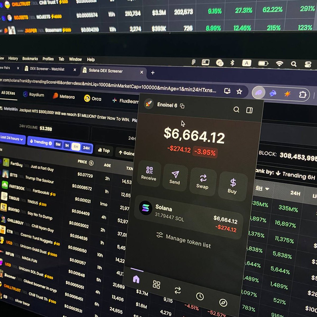 Many use Dexscreener the WRONG way!

They don’t even set up filters for their searches.

I turned to turn $50 into $6,000 in just a week.

Dexscreener filters I use to find Hidden Gems 🧵👇