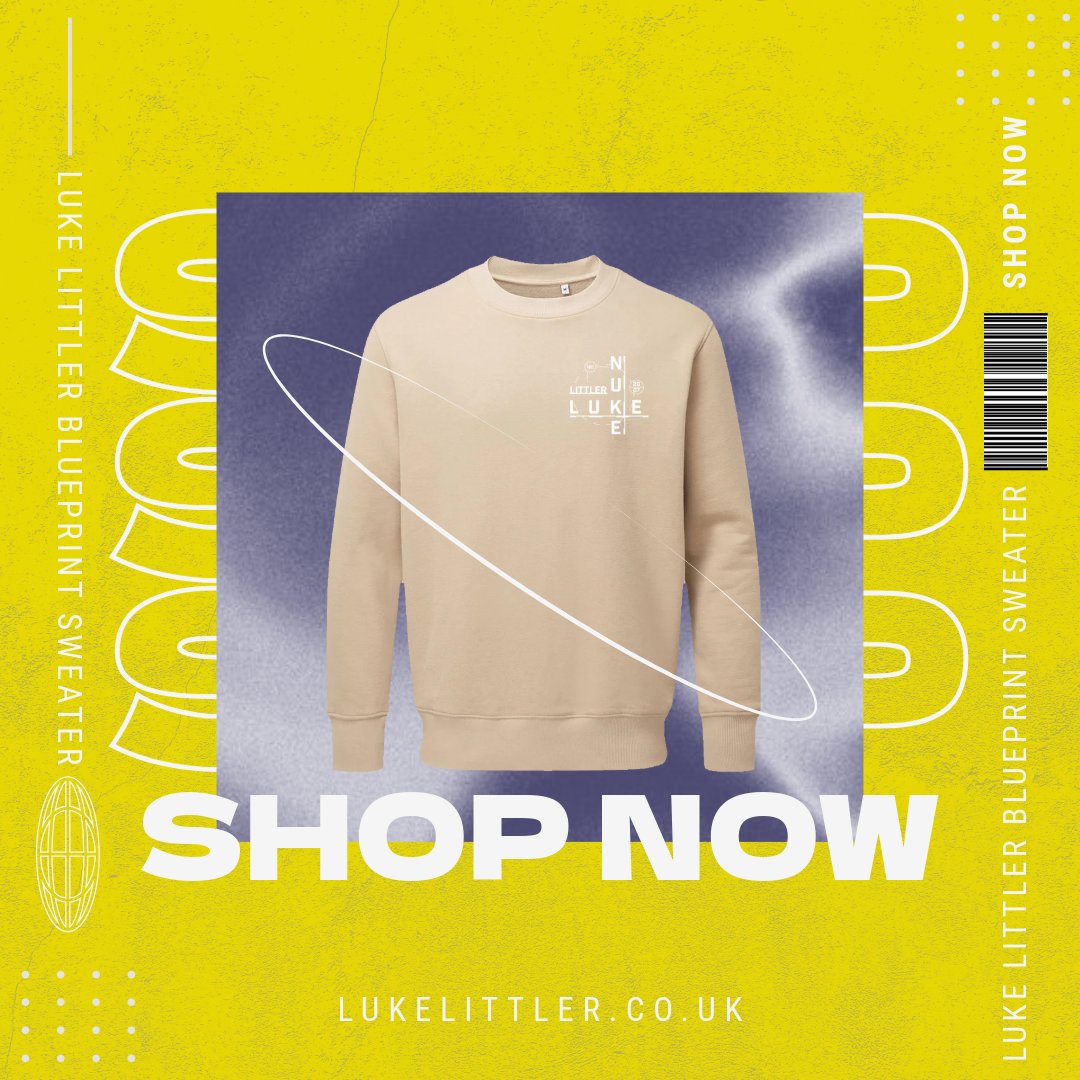 Say hello to the Luke Littler Blueprint Sweater – where style meets darts fandom! 📷
This sleek and comfortable sweater features a bold blueprint-inspired design, paying tribute to Luke’s journey as one of darts' rising stars. This is the ultimate statement piece for true fans.