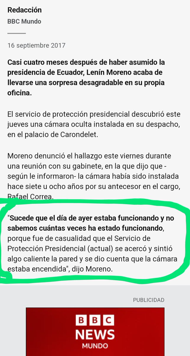 leinfloyd's tweet photo. ¿Por qué no preguntas a UC Global a quien usaste para espiar a Correa y a Assange? Te recuerdo en las imágenes. 
Ahora hablas de una cámara oculta que "calentó" la pared 🙄 qué ridículo. Todo para no cumplir la propuesta de gobierno y traicionar a tus mandantes. Traidor! https://t.co/OgOWMXxOc3
