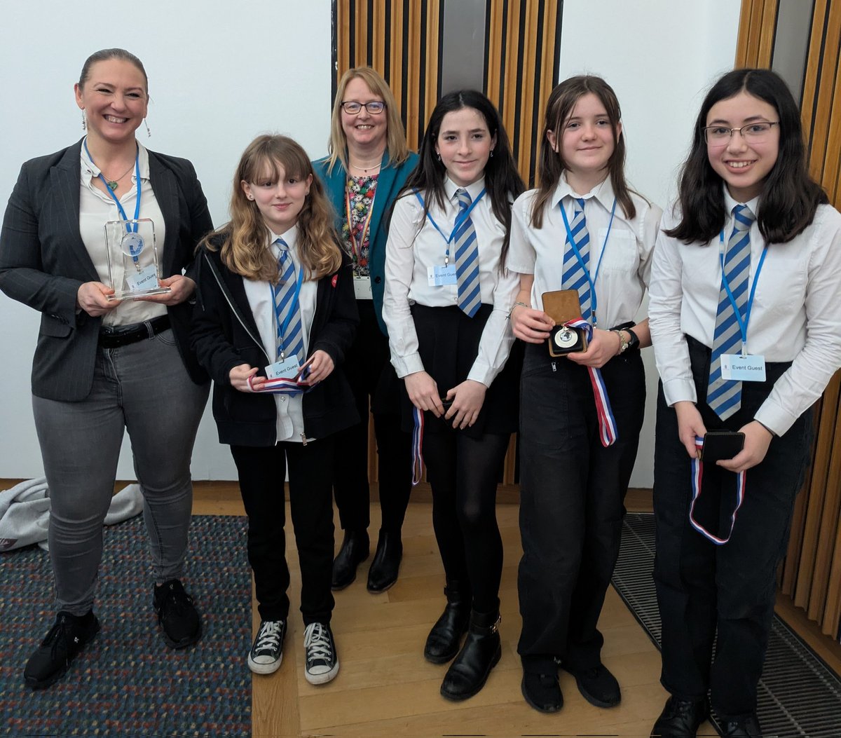 CyberFirst Girls celebrations in the <a href="/ScotParl/">Scottish Parliament</a> with <a href="/EducationScot/">Education Scotland</a>