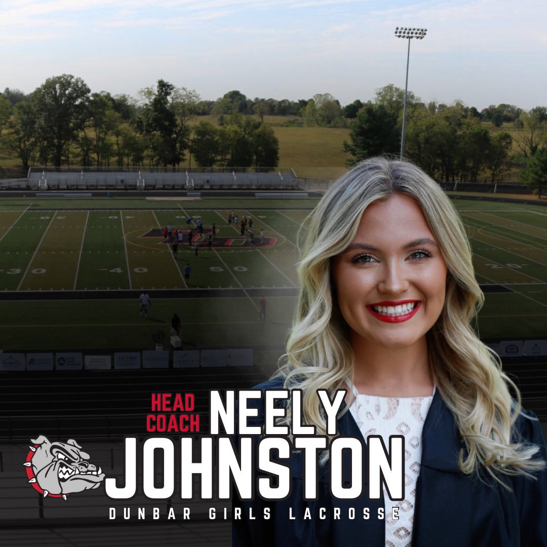 Excited to welcome former assistant Neely Johnston as our new Head Coach for Girls Lacrosse!

#allinon1600 #WeAreDUNBAR