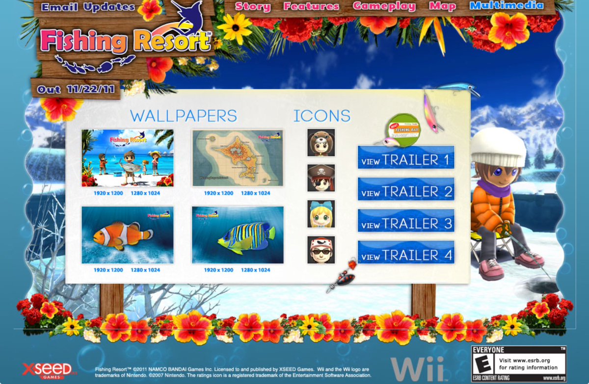REALOFTS's tweet photo. すごいの見つけた
ファミリーフィッシング海外版サイトにまさかの壁紙配布ページがあってありえないくらい高画質のマップ画像DLできる
#ファミリーフィッシング #FishingResortWii 

https://t.co/ibAl1mV0Fg https://t.co/naYnE68kws