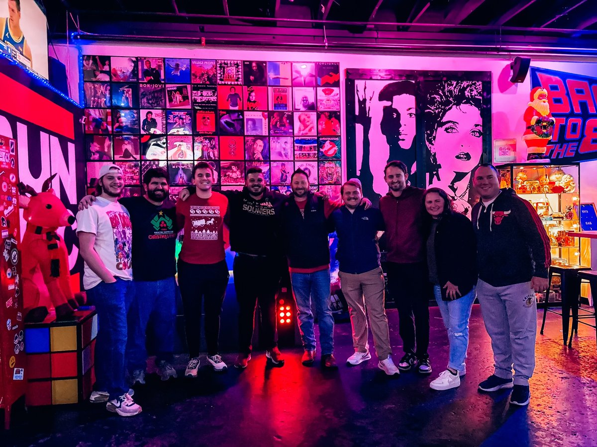 OU Amplify brought the holiday cheer to downtown OKC last night for our annual Holiday Party! Our team celebrated an incredible year of Sooner spirit and record-breaking attendance across many of our sports. 

#Boomer!🎄