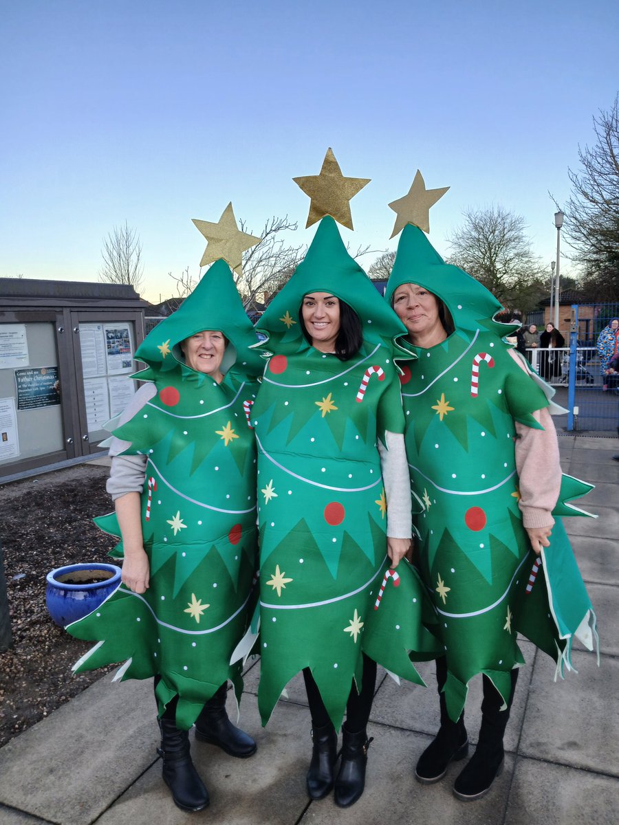 Christmas Trees greeted the children this morning! It's the holidays! 
Merry Christmas everyone!