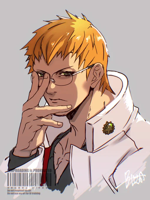 対戦会後眼鏡キャラの話をしながら帰ったので落書き 
