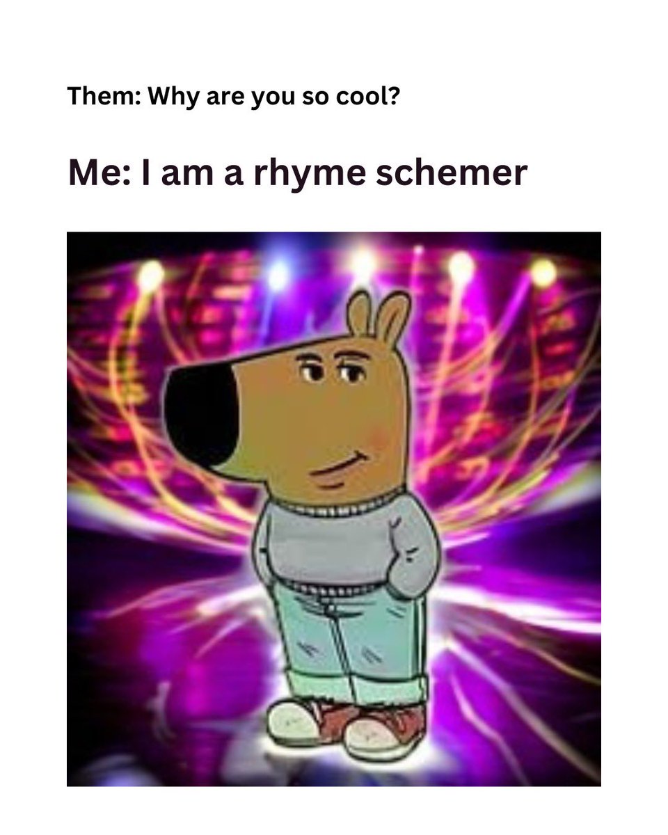 just a chill schemer 🤷🏽‍♂️