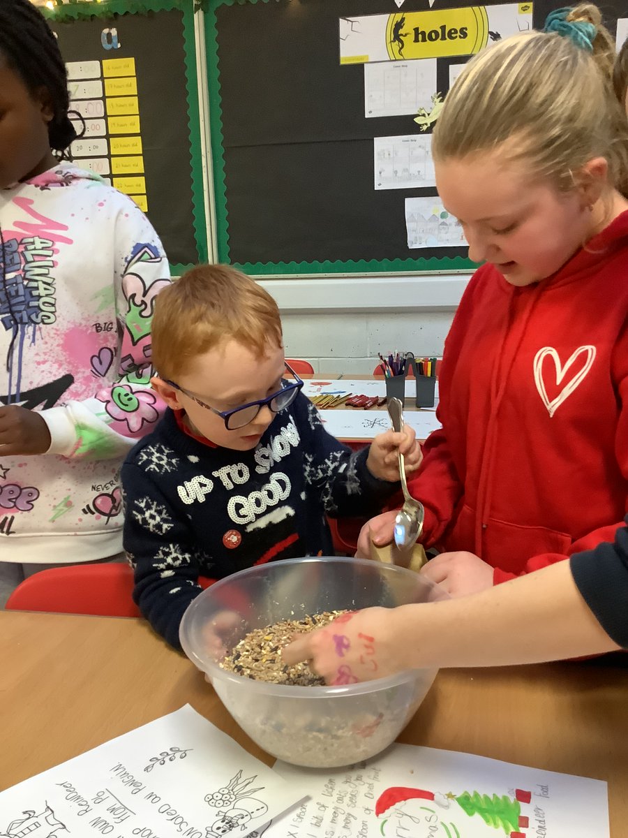 On behalf our Eco Committee, P6 hosted a pop up 'Make your own Reindeer Food' shop yesterday.  All money raised will be used to continue to sponsor our penguin with the <a href="/WWF/">WWF</a> .  Donations will still be accepted tomorrow #ecostandrews