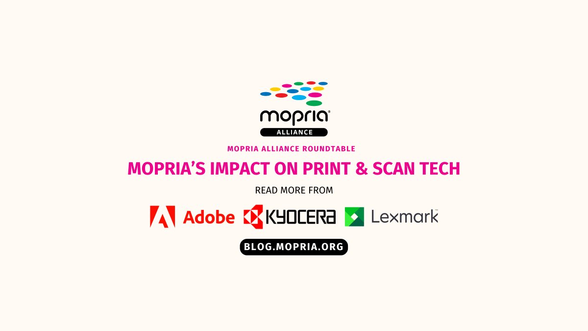 Mopria Alliance tweet media