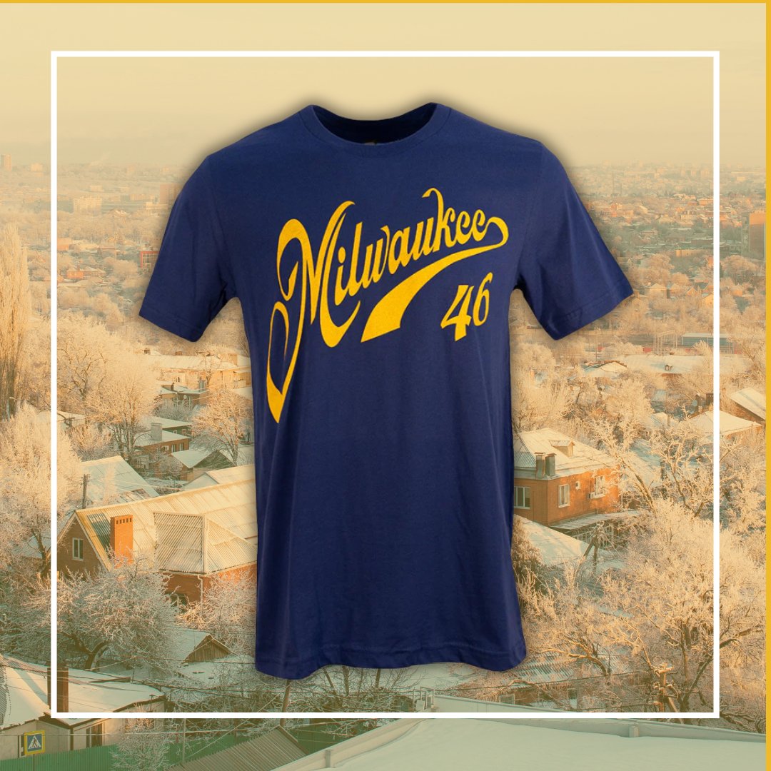 Give us your best guess as to what the "46" means for a chance to win!* #BrewCity #Milwaukee #MKE

SHOP HERE: brewcityonline.com/collections/t-…
.
.
.
.
.
.
.
.
.
.
*A chance to win NOTHING