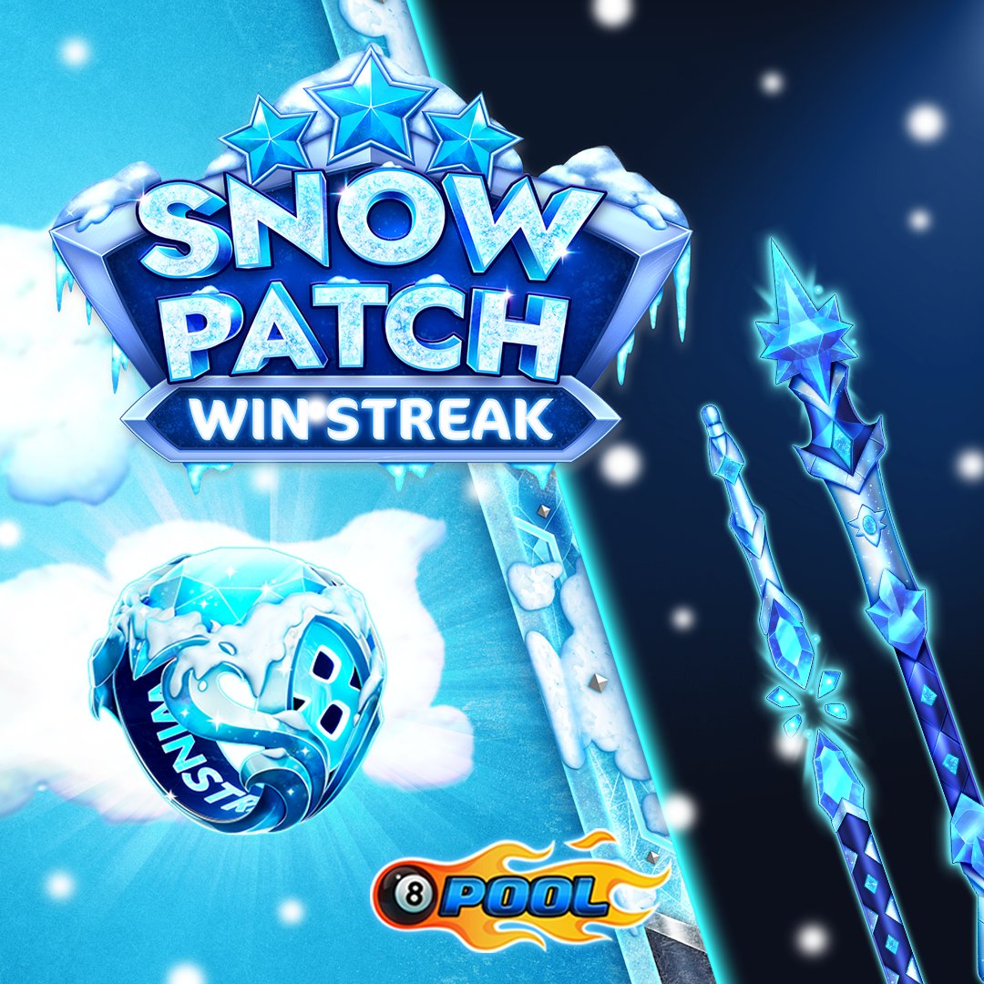 8ballpoolarabia's tweet image. عودة #SnowPatchWinStreak! 🎱 ✨

احترفوا #SnowPatches المخادعة للفوز بجوائز مذهلة، بما في ذلك #PoolPoints ، صناديق ، خاتم وعصا حصريين! 🎁

لمعرفة المزيد: mcgam.es/7b3g1j

#8BallPool #8BallPoolArabia