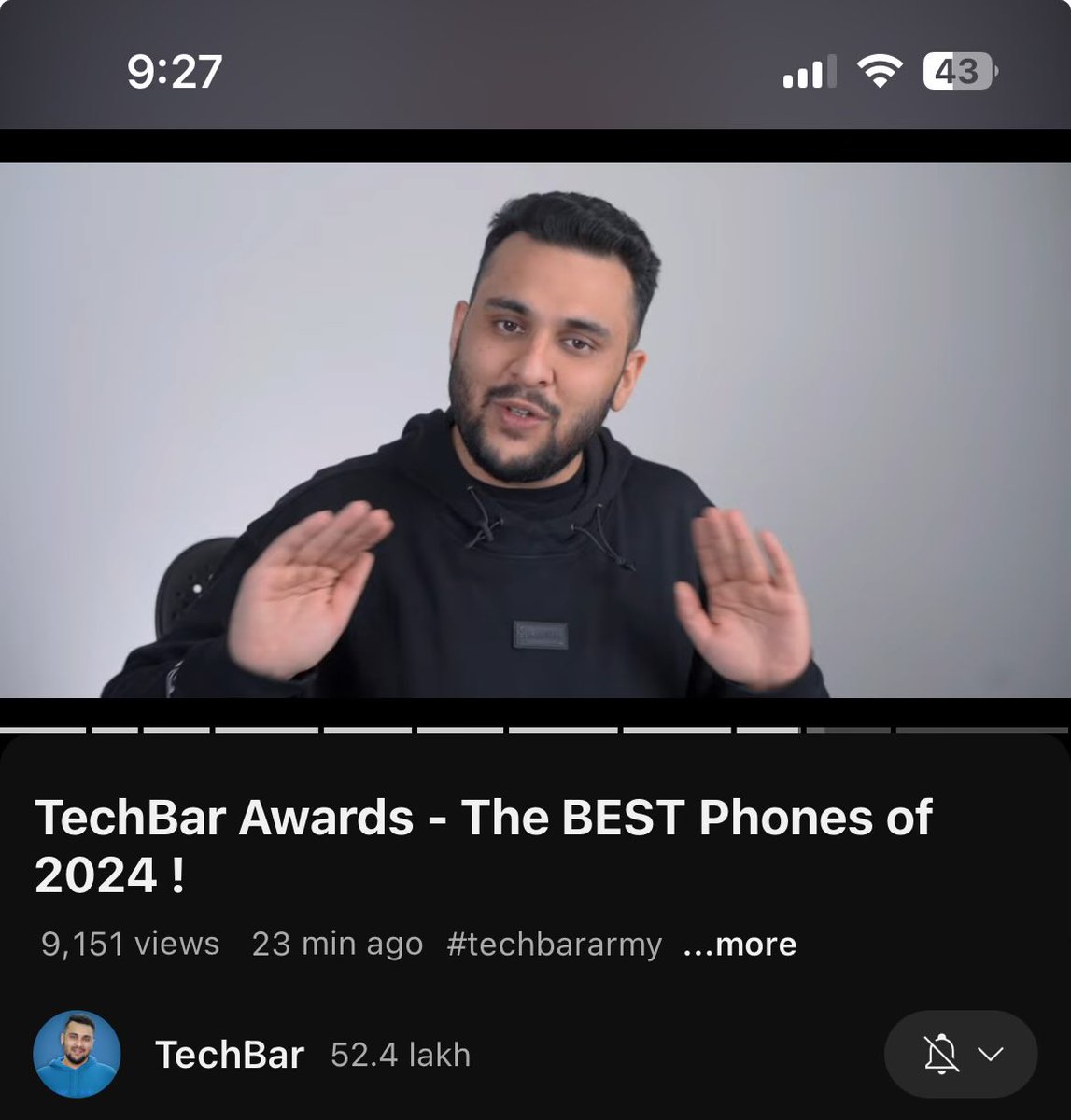 RichieBoss1298's tweet photo. 🚨TechBar’s Award 2024-
Best phone of the year - iPhone16ProMax.👑 (Honor. Mention-Vivo X200 also)
His Favourite phone this year- S24 U.🥲
Most improved Phone- Pixel 9 series🔥.
#iPhone16ProMax #iPhone16Pro #iOS182 #AI #AppleIntelligence #Apple #OneUI7 #S25Ultra #TechBar #Pixel9 https://t.co/MuFfQ9ajnU