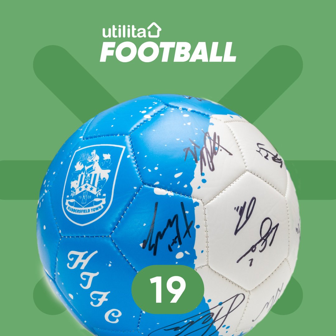 🎁 𝐔𝐅 𝐀𝐝𝐯𝐞𝐧𝐭 𝐂𝐚𝐥𝐞𝐧𝐝𝐚𝐫 🎁

⚽ Win yourself this <a href="/htafc/">Huddersfield Town</a> ball signed by the first team squad for Christmas!

RT, follow us and tag a mate for the chance to win - winners will be notified by DM

⌛ Entries close 4pm December 20th

#UFAdventCalendar 📆 | #htafc