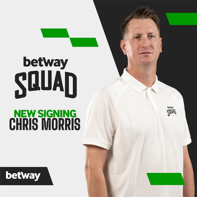 🏏Howzat!?

📝We have signed a new #BetwaySquad captain in the build up to the Betway SA20!

We are excited to welcome Chris Morris to the #BetwaySquad!

He represented The Proteas in all formats of the game and was once the most expensive player in IPL history!

<a href="/Tipo_Morris/">Chris Morris</a>