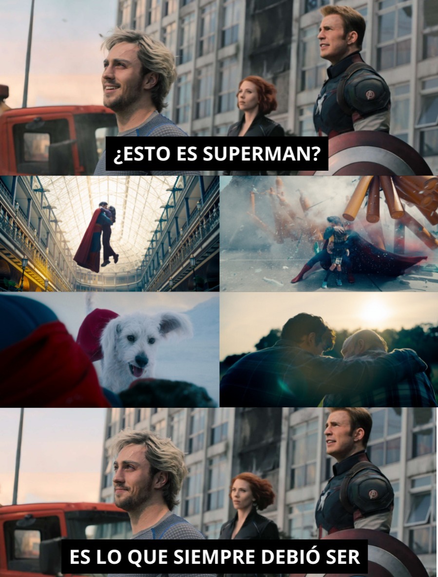 Así se siente ver el tráiler de #Superman
