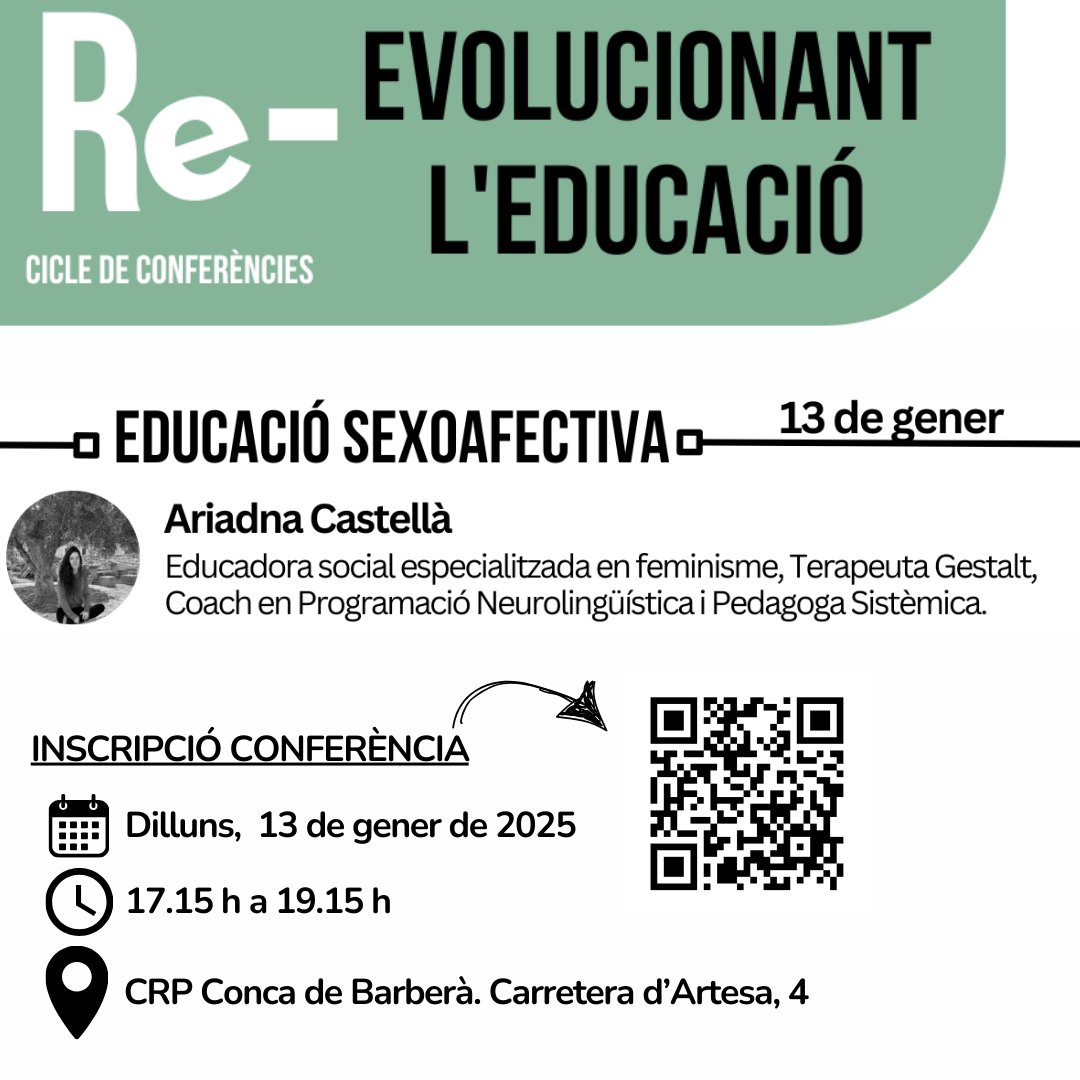 3ª Conferència Re-evolucionant l’educació serveiseducatius.xtec.cat/conca/?p=14220