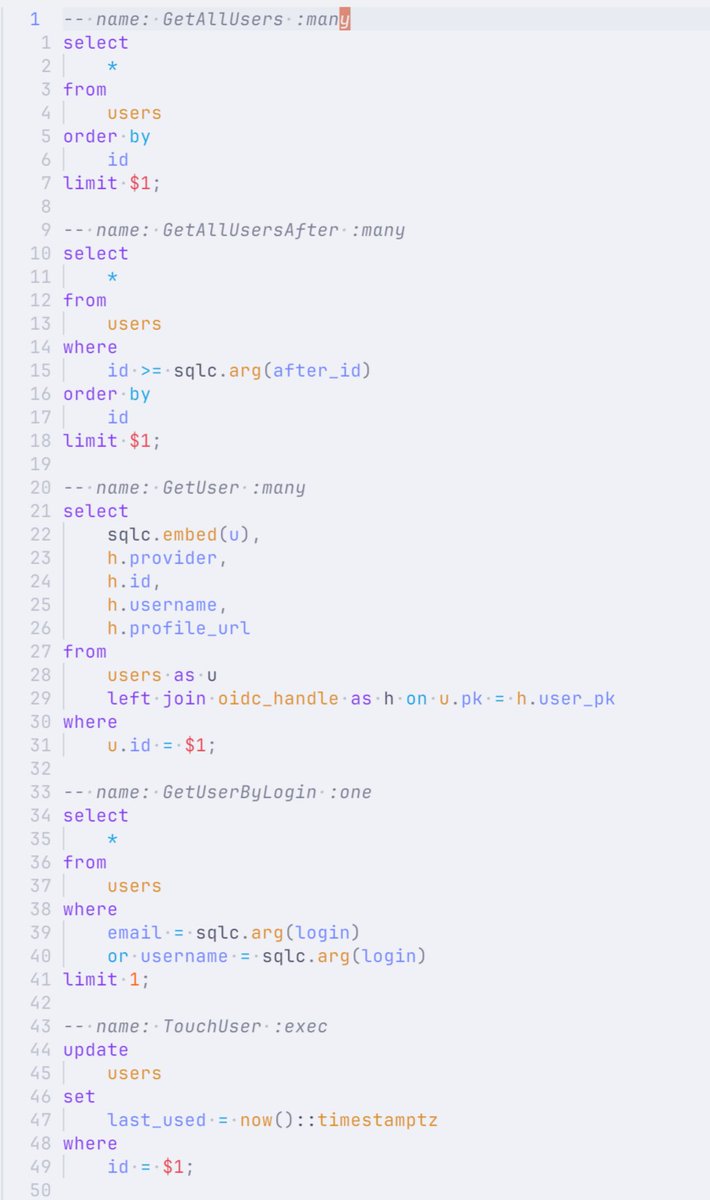 zoriya_dev's tweet image. i have a confession to make

i write sql in lowercase.