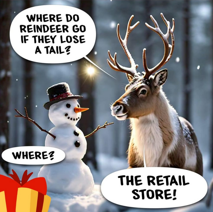 A little Christmas "Jolly" to brighten your day 😂