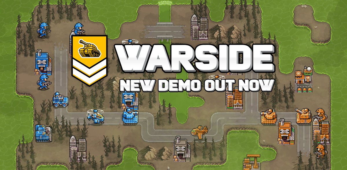 🚨Attention, Commanders! 🚨 A NEW Warside Demo has arrived!

Embark on a five-mission mini-campaign featuring NEW air units (jets, bombers, helicopters) and devastating Battle Powers! 🔥

Take on new tactical challenges, defend key positions, capture objectives, and test your