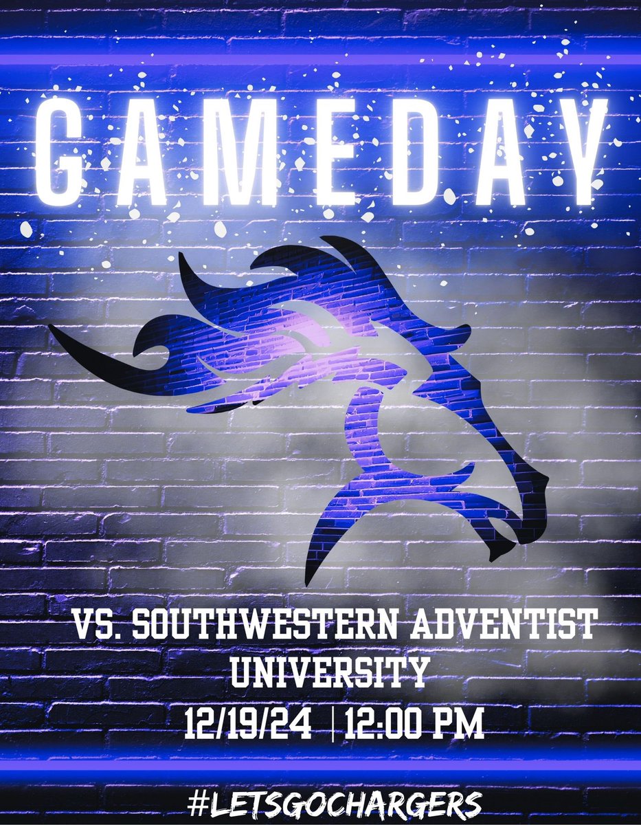 Southeastern Baptist College WBB (@sbcchargerswbb) on Twitter photo Game Day against Southwestern Adventist University in Keene, Texas.
Tip-Off at 12:00 p.m.
#LetsGoChargers
Watch Live
youtube.com/@swauknights?s…
<a href="/EMikeMilligan/">Mike Milligan</a> <a href="/shields_rian/">Rian Shields</a> <a href="/Sarahia01720300/">Sarahia</a> <a href="/mack_mcguirt/">Mackenzie McGuirt</a> <a href="/Scoward15/">Syd Coward</a> <a href="/Breyonceee03/">breyonce03🖤</a> Game Day against Southwestern Adventist University in Keene, Texas.
Tip-Off at 12:00 p.m.
#LetsGoChargers
Watch Live
youtube.com/@swauknights?s…
<a href="/EMikeMilligan/">Mike Milligan</a> <a href="/shields_rian/">Rian Shields</a> <a href="/Sarahia01720300/">Sarahia</a> <a href="/mack_mcguirt/">Mackenzie McGuirt</a> <a href="/Scoward15/">Syd Coward</a> <a href="/Breyonceee03/">breyonce03🖤</a>