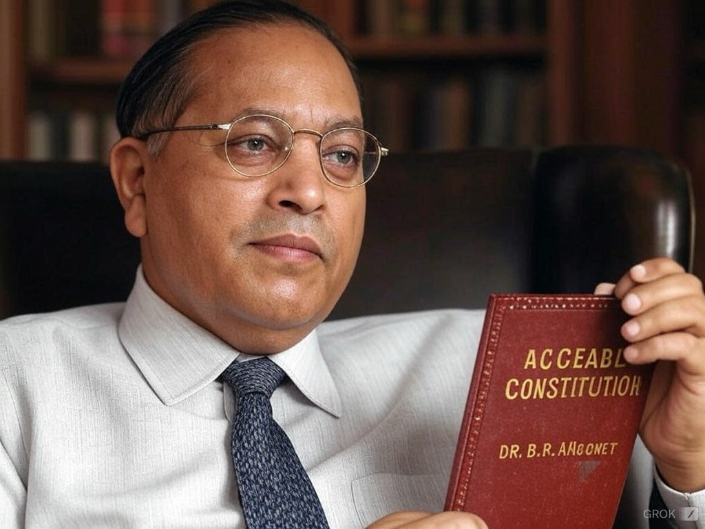 JayBhimSidd's tweet photo. Dr #Ambedkar AI generated photo. https://t.co/ADim6MKMf4