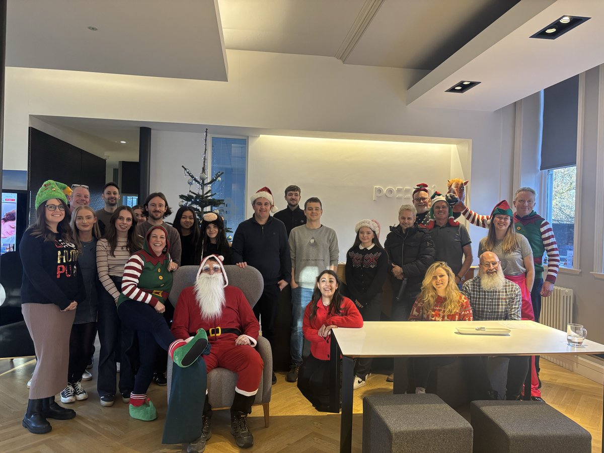 'Tis the season.

Lunchtime fun with a Christmas quiz won by the aptly named 'fabYULEous NOEL it alls' team.