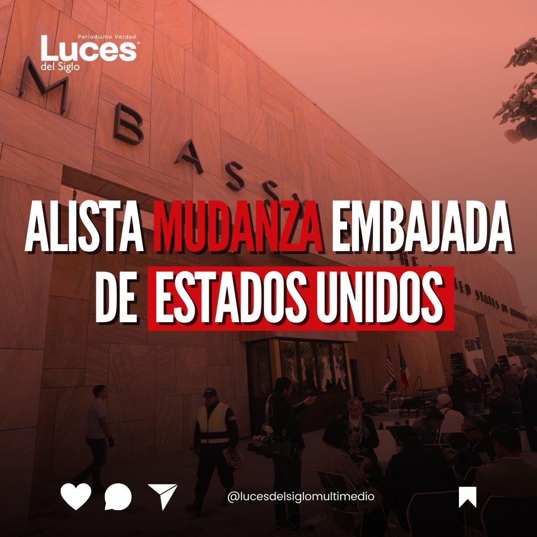 lucesdelsiglo's tweet photo. #Internacional | 🇺🇸📦 | ¡Se mudan! La Embajada de Estados Unidos en México trasladará todas sus operaciones al nuevo y monumental edificio en Nuevo Polanco en 2025. 🏗️ ¿Qué opinas de este ambicioso proyecto? 🤔
Lee la nota completa 👇👇👇
https://t.co/nWGXAo8ppq
#EmbajadaEUA #MudanzaDiplomática #CDMX #NuevoPolanco #Noticias