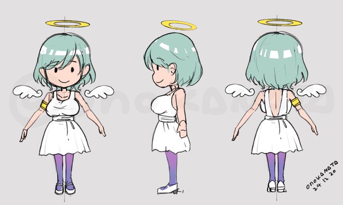 3面図、とりあえずこんな感じでどうかな。 