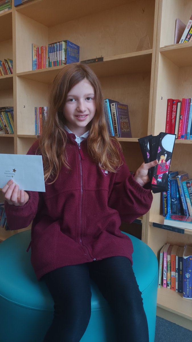 MidLibraries's tweet photo. Huge congratulations to the winners and runners-up:

🏆 Winner P5 – P7: Isla, P6, @RoslinPS 
🏅 Runner-up P5 – P7: Anne-Marie, P6/7, @ParadykesP 

🏆 Winner P1 – P4: Amelia, P3, @woodburnps 
🏅 Runner-up P1 – P4: Ivy, P3, @NewtongrangePS 

2/4 https://t.co/Ar0aVA8Ms6