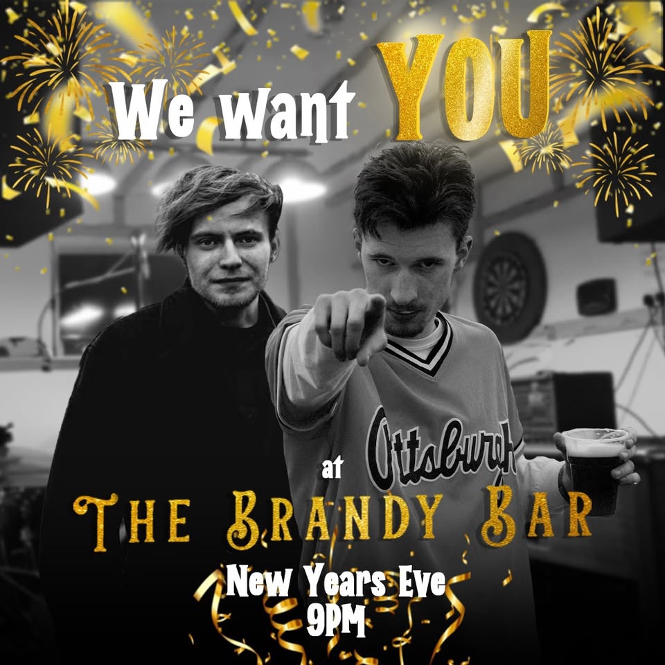 BrandyBar1's tweet image. Upcoming Entertainment
Mon 23rd - Pensioners/Regulars Day 2pm
Boxing Day - Jim and Dougie 6pm
Sat 28th Dec - Raised on Promises 9pm
Hogmanay - Steven and David 9pm
