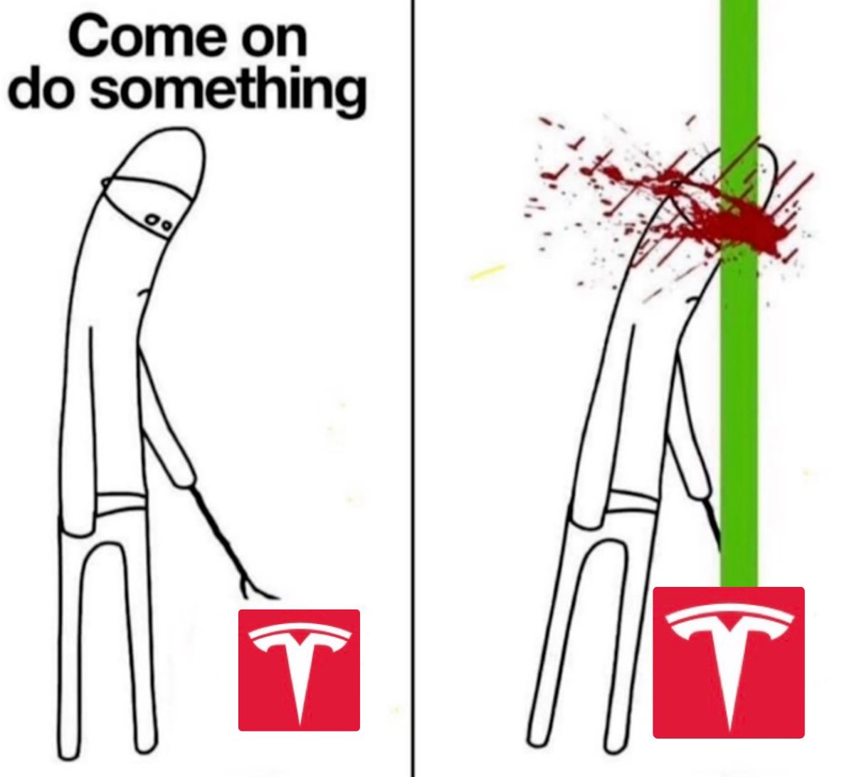 Kind of miss seeing this $tsla meme in X