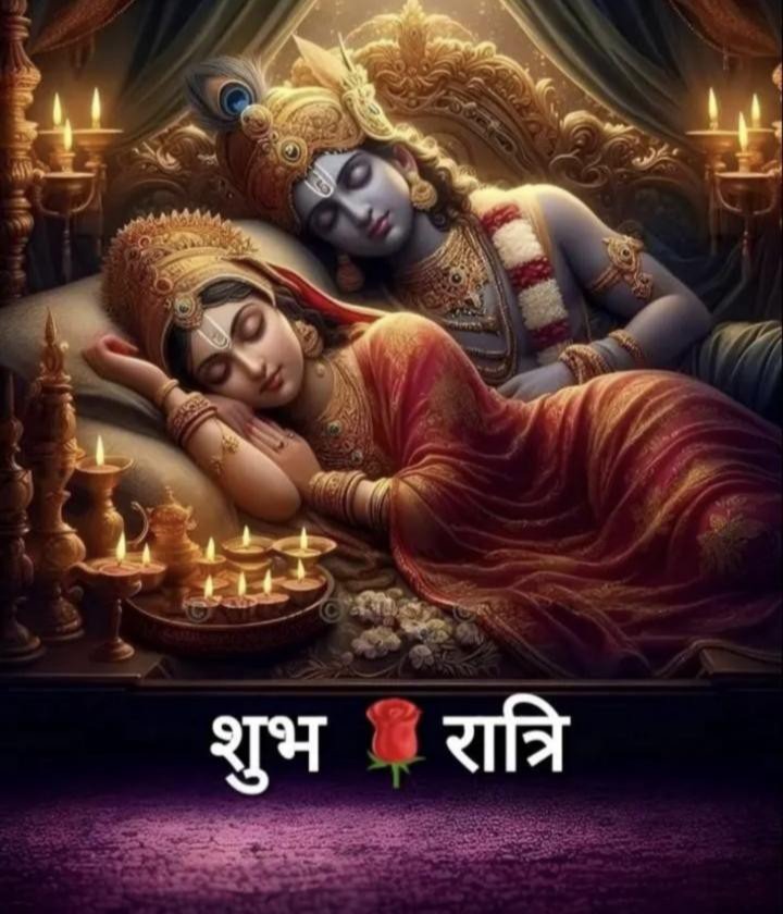 जय श्री कृष्णा 🌺 
जय हो राधा रानी की 🙏 
शुभ रात्रि दोस्तों 😴🌉 
Good Night X Mates 
       Sleep Well 😴🌉